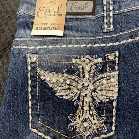 Earl Jeans Denim - New Earl Jean with Rhinestones Size 10P